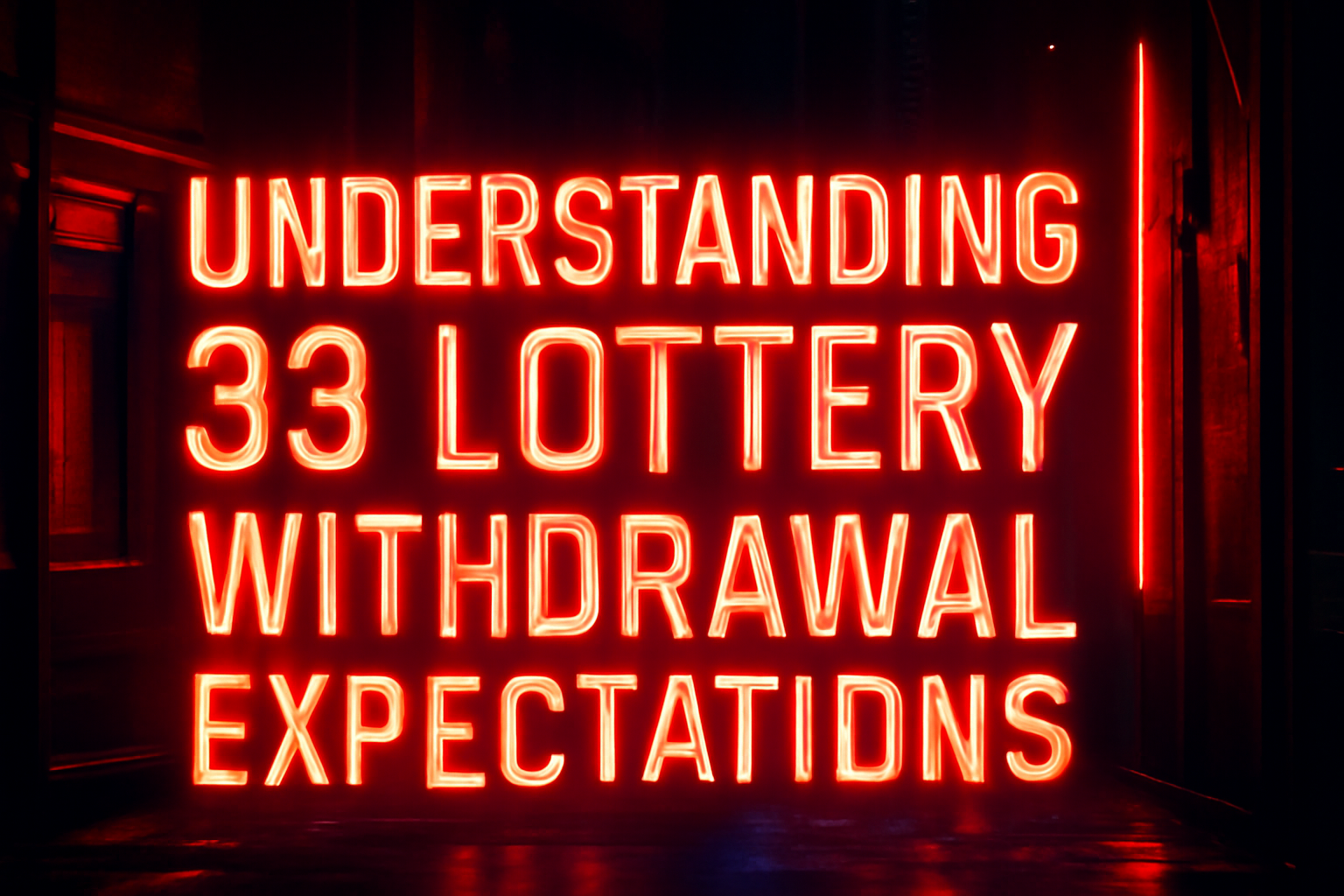 Informational scene depicting 33 Lottery User Safety Tips.
