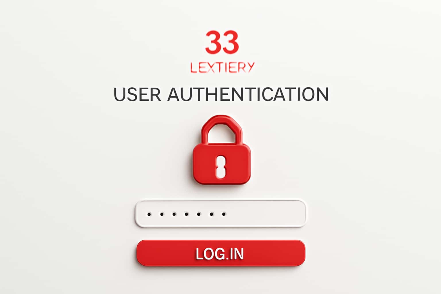 33 Lottery User Authentication Interface
