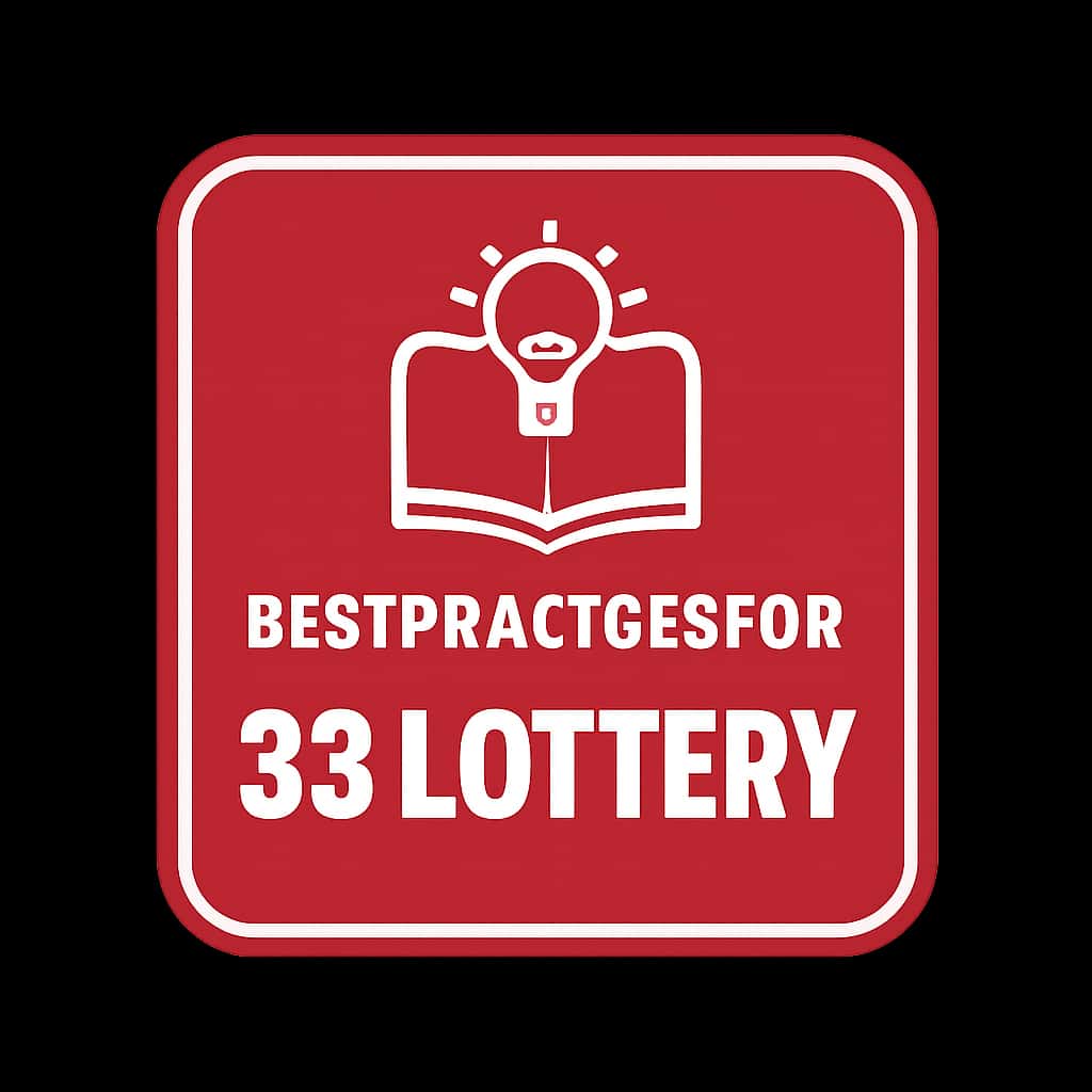 Icon representing best practices for 33 Lottery.