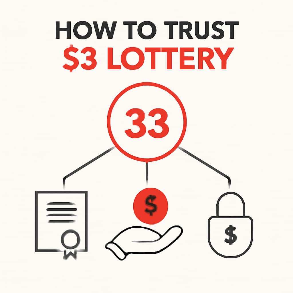 Diagram illustrating the trust measures for 33 Lottery.